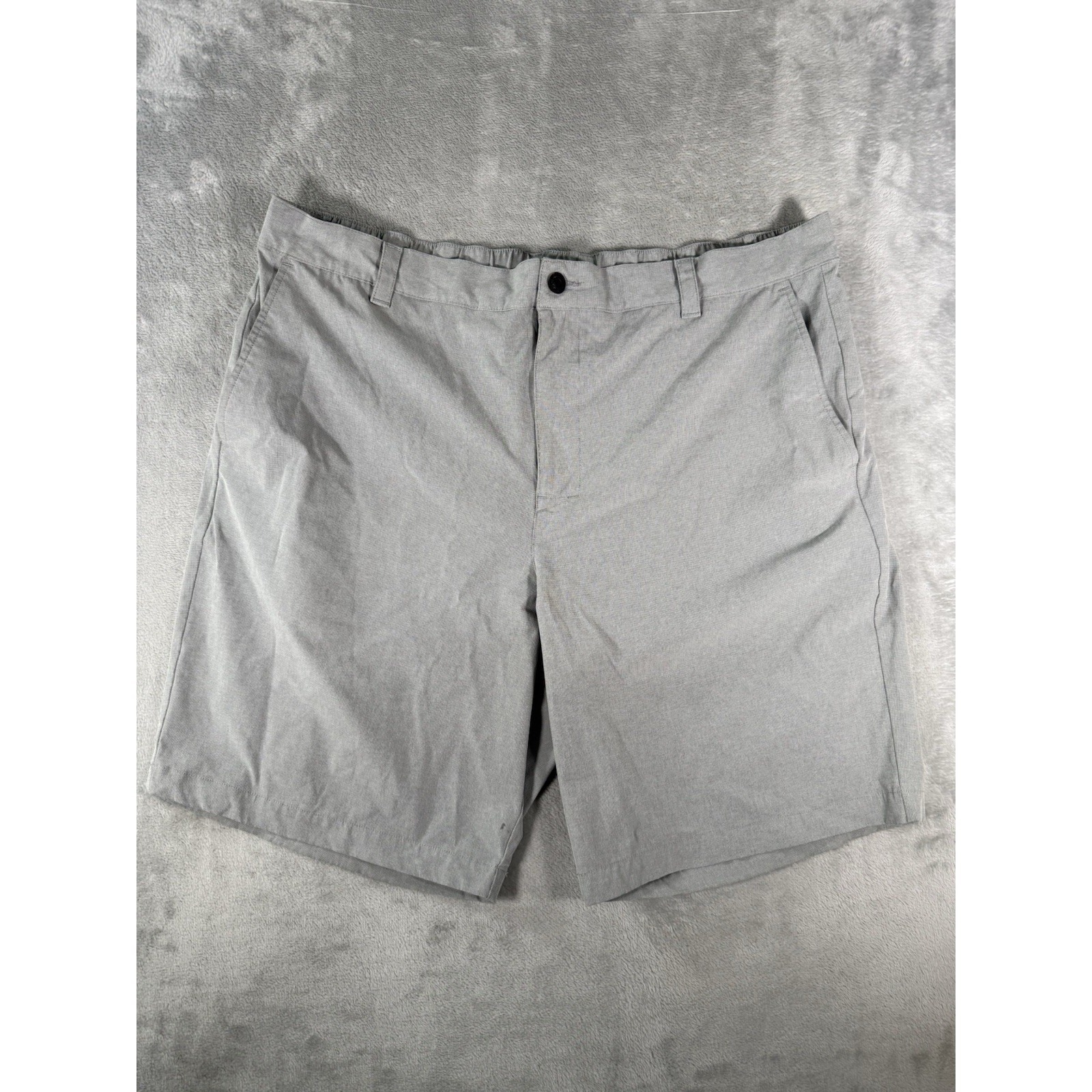 Banana Republic Shorts Mens 42 Grey Flat Front Casual Chino